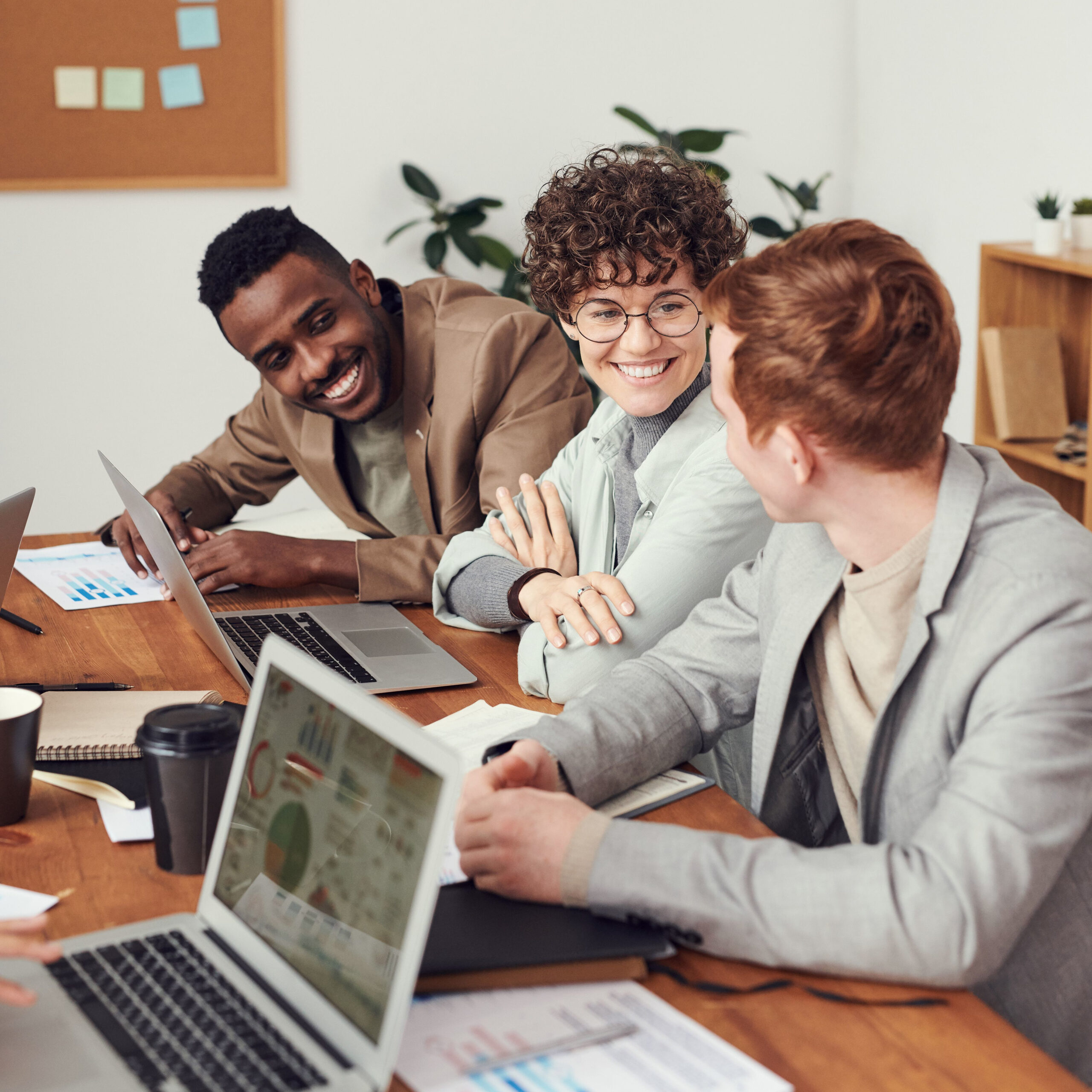 stock photo people working